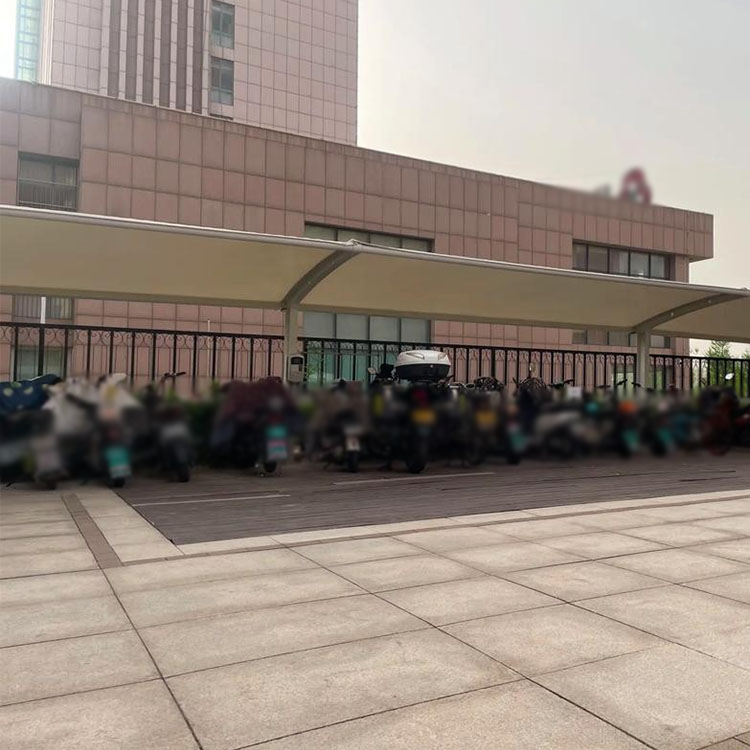 道县膜结构电动车棚