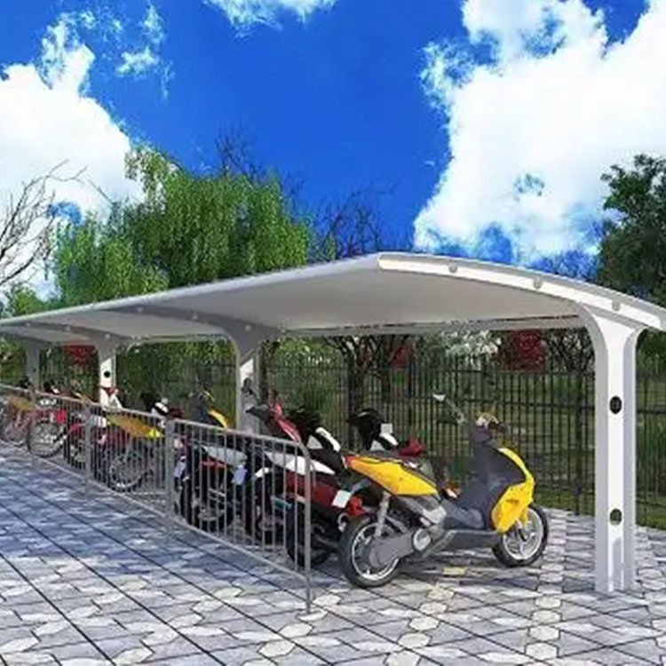 道县膜结构电动车棚